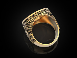 Coolest Bitcoin ring 3D Принт Модель