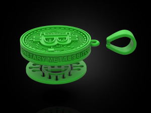 Coolest Bitcoin Pendant 3D Принт Модель
