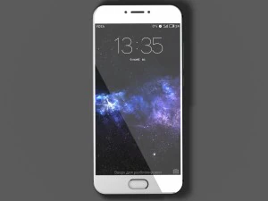 मेज़ू प्रो 6 3D मॉडल