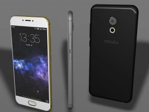 meizu pro 6 3D Model