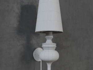 josephine wall lamp 3D Model