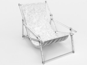 sling chair Modèle 3D