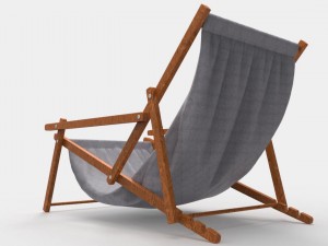 sling chair Modèle 3D