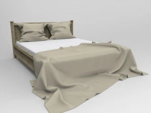 letto Modello 3D