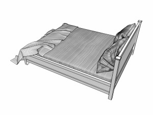 bed 3D Model