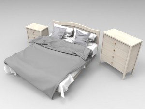 graybed 3Dモデル