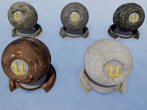 bricktexturepackpbr CG テクスチャ