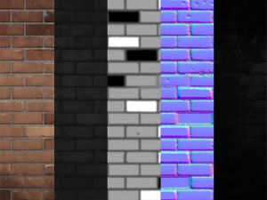 bricktexturepackpbr CG テクスチャ