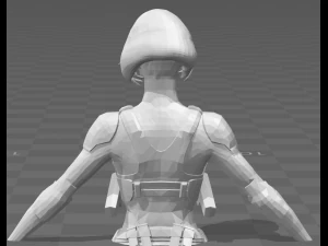 girl bust 3d print 3D Print Model