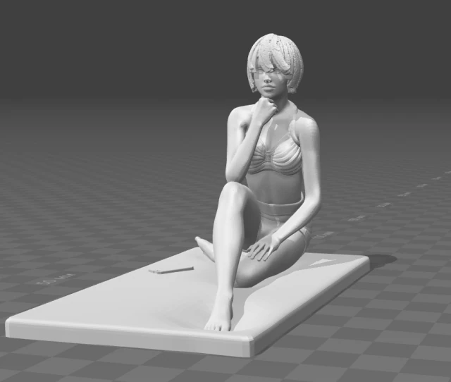 girl pose 3d print 3D Print Model .c4d .max .obj .3ds .fbx .stl .blend 