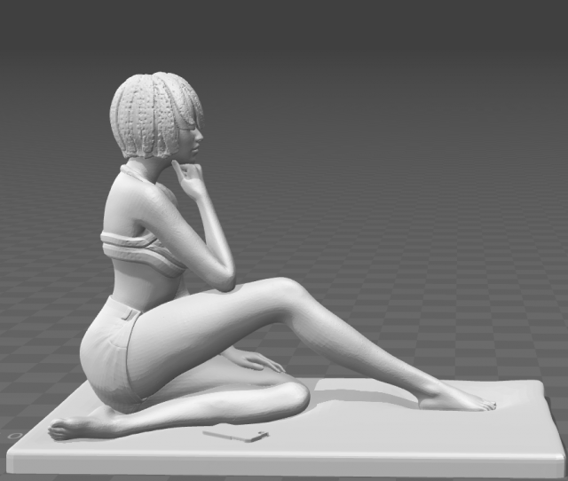 Download girl pose 3d print 3D Model
