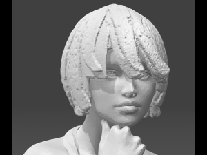 girl pose 3d print 3D Baskı Modeli