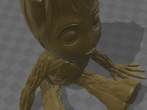 baby groot 3D Print Model