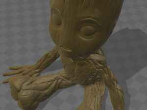 baby groot 3D-printmodel