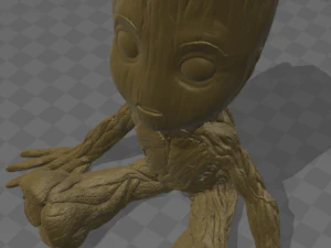 baby groot 3D Print Model