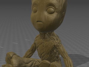 baby groot 3D-printmodel