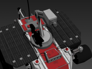 robot rover unity 3D Model