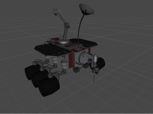 robot rover unity Model 3D