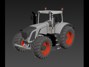 tractor agriculture 3D Model