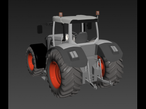 tractor agriculture 3D Model