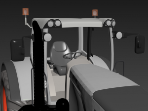 tractor agriculture 3D Model
