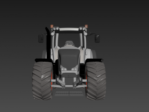 tractor agriculture 3D Model
