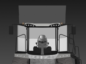 combine harvester 3D Model