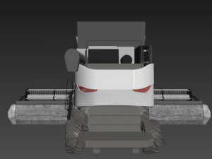 combine harvester 3D Model