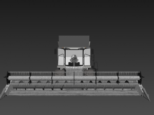 combine harvester 3D Model