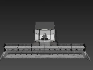 combine harvester 3D Model