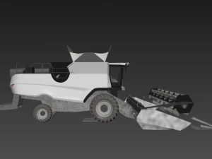 combine harvester 3D Model
