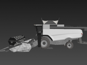combine harvester 3D Model