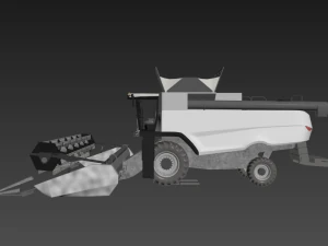 combine harvester 3D Model