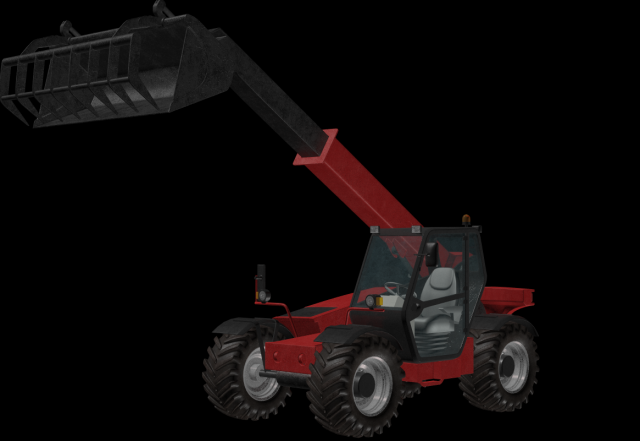loader 3D Модель .c4d .max .obj .3ds .fbx .stl .blend 