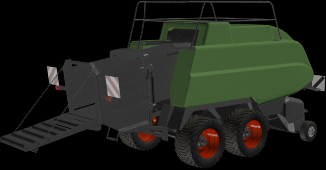 baler 3D Модель .c4d .max .obj .3ds .fbx .stl .blend 