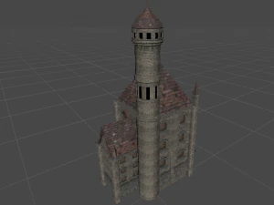castle set unity 3D Model