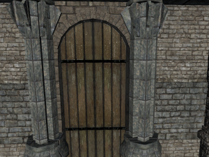 castle set unity 3D Model
