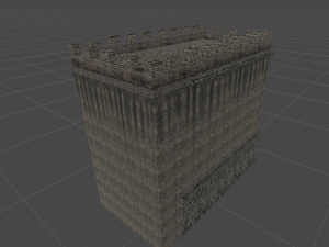 castle set unity 3D Model