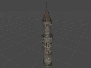 castle set unity 3D Model