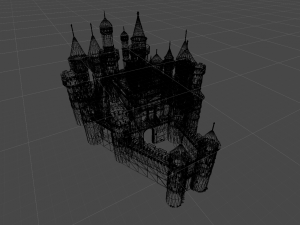 castle set unity 3D Model