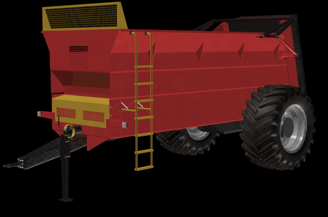 heavy trailer Modelo 3D .c4d .max .obj .3ds .fbx .stl .blend