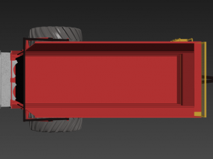 heavy trailer Modelo 3D