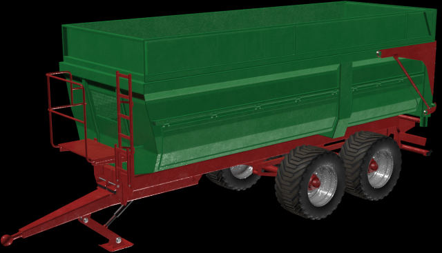 green trailer 3Dモデル .c4d .max .obj .3ds .fbx .stl .blend