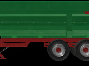 green trailer 3D Model