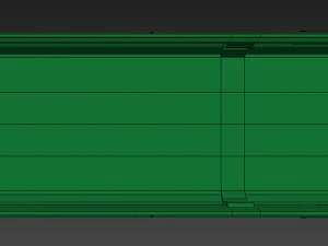 green trailer 3D Model