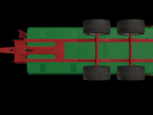 green trailer 3D Model