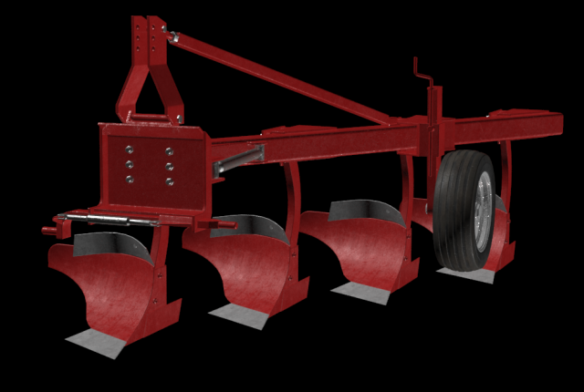 plow 3D 모델 .c4d .max .obj .3ds .fbx .stl .blend