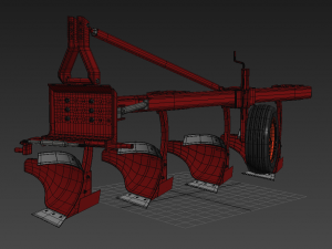 plow 3D 모델