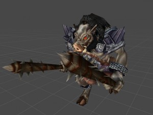 kobold animated monster unity 3D Model