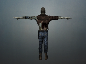 zombie hara-kiri 3D 模型